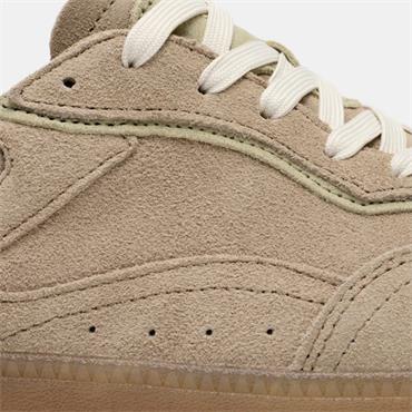 HOFF MENS LACE TRAINER - TAUPE